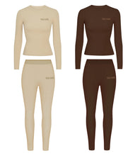 Load image into Gallery viewer, "theONE" lounge set (butter pecan, chocolate)

